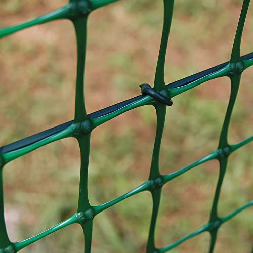 TENAX Kunststoffbeschichteter Metalldraht, Grün, Länge 100 m - Durchmesser 2 mm