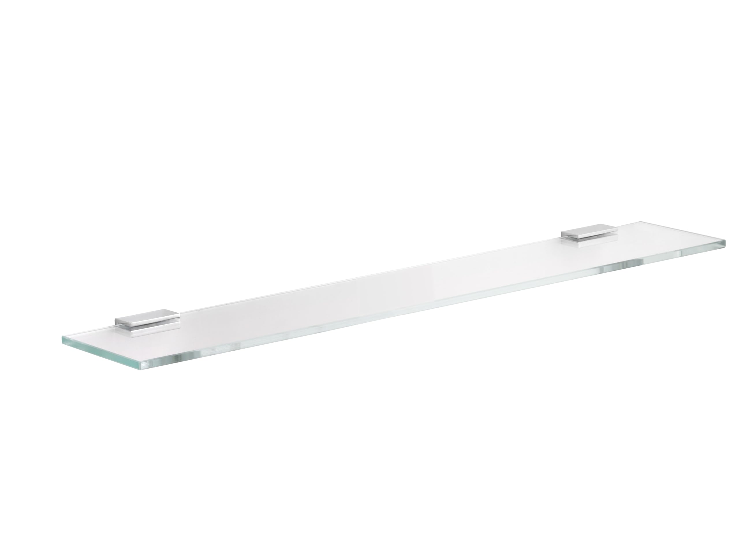 Keuco Collection Moll Glass Shelf+Brackets, Chrome 19.7