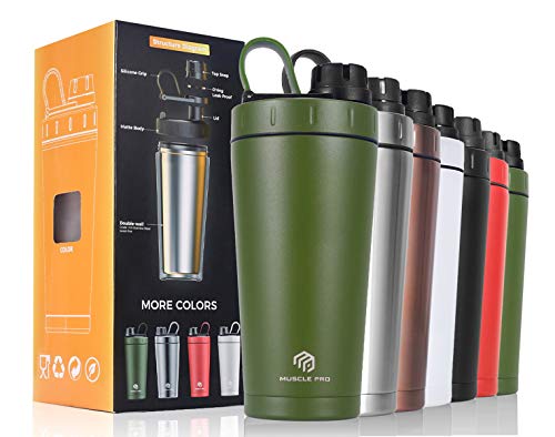 Stainless Steel Insulated Protein Shaker Bottle/Drink Shaker/Protein Shaker/Shaker Cup/Shake Mixer Bottle/Shaker Bottles