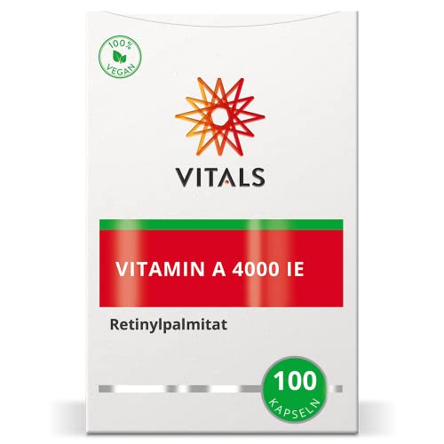 Vitals - Vitamine A 4000 IE 100 capsules 1200 mcg retinylpalmitaat per capsule. Hoge dosering in zuivere vorm. - Image 5