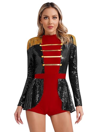 Manteau de parade femme élégant et confortable pour incarner Monsieur Loyal
