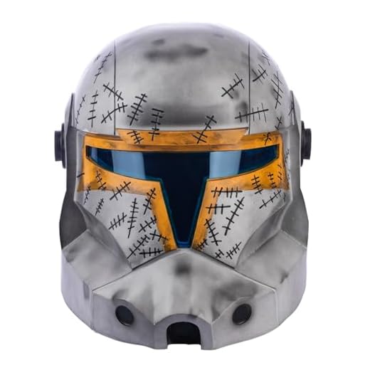 Evere SW Clone Arc Commander Helm Cosplay Deluxe Halloween Sammlerstück Requisite (Capt-Gregor)