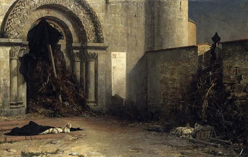 Jean Paul Laurens Prints Toile de peinture classique pour salon élégant