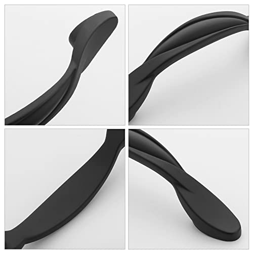 Image of Asidrama 10 Pack 3 Inch(76mm) Matte Black Kitchen Cabinet Handles, Cabinet Pulls Kitchen Cabinet Hardware for Cupboard Drawer Pulls