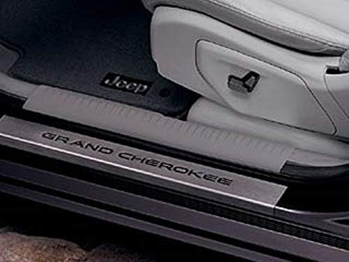 Mopar 82209068AB Stainless Steel Door Sill Guard, 2 Pack