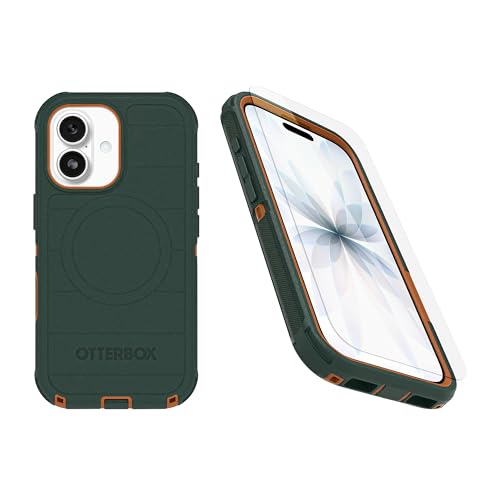 OtterBox iPhone 17 (�̂�)�o���h��:�f�B�t�F���_�[�V���[�Y�P�[�X&�X�N���[���v���e�N�^�[-�O���[���C���g���Q-�P�[�X�̂�-MagSafe�ɃX�i�b�v-�^�t-���őϋv��-�񏬔��p�b�P�[�W�B