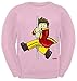 Hariz - Sudadera, barra, tobogán, profesionales, bomberos y tarjetas de regalo Rosa. 104 cm(3- 4 años)