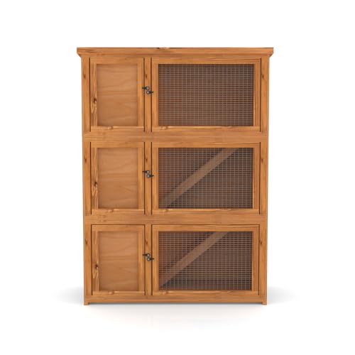 Orpington Inside-Outside Fully Assembled Hutch (3ft Triple)