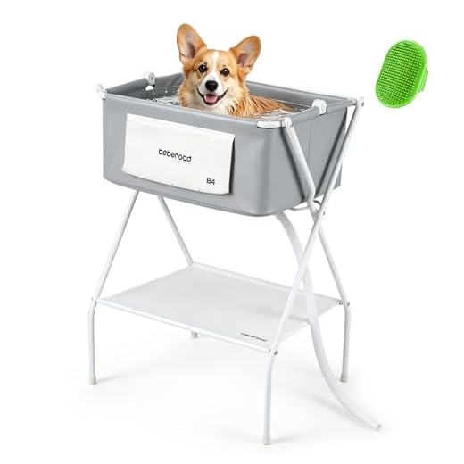 BEBEROAD Dog Bathing Station for Easy Use