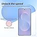 BIGFACE Galaxy S25 Edge Tempered Glass Screen Protector + Camera Lens Protector [2 + 2 Pack][Case Friendly][Anti-Scratch][Ultrasonic Fingerprint Unlock] HD Protective Film for Samsung Galaxy S25 Edge