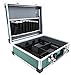 TrendLine Werkzeugkoffer Werkzeugkiste Alukoffer Alu Rahmen leer 39,5x30x13cm