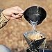 REElua Outdoor Camping PP Board Bowl Spout Hand Drip Coffee Guide Nozzle Cup Drainages Nozzle Extended Mouth Drain Spout Portable Camping Accessories
