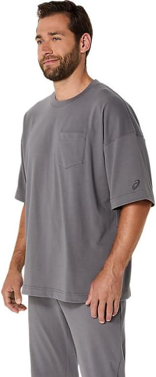 ASICS Men's Heavyweight Relaxed Pocket TEE Training Apparel