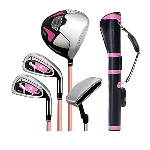 Ladies Golf Club Set, Womens Golf Club Set Complete Right Handed Golf Club Set, Golf Club Set With Golf Clubs And Stand Bag For Women And Beginners.