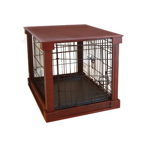 The Best Wooden Dog Crate Cover 9 Dog Crate with Wooden Cover - Medium
