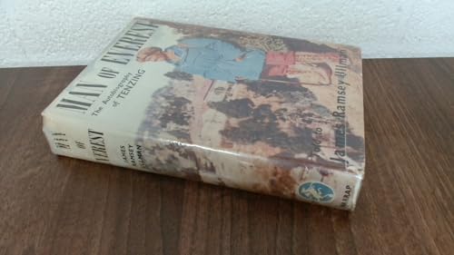 Man of Everest The Autobiography of Sherpa Tenzing B001V752UE Book Cover