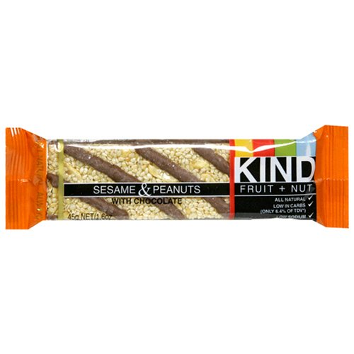 Kind Bars, Sesame & Peanut in Chocolate, 1.6 oz