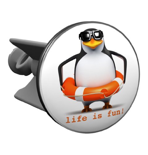 Plopp Tappo per il Lavabo Pinguino Life is Fun!