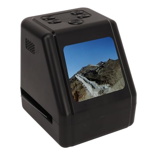 Escáner de película con Pantalla de 2 Pulgadas, escáner de Diapositivas, Convierte Diapositivas de 135, 126 y 110 mm a Negativos fotográficos Digitales JPG de 22 MP