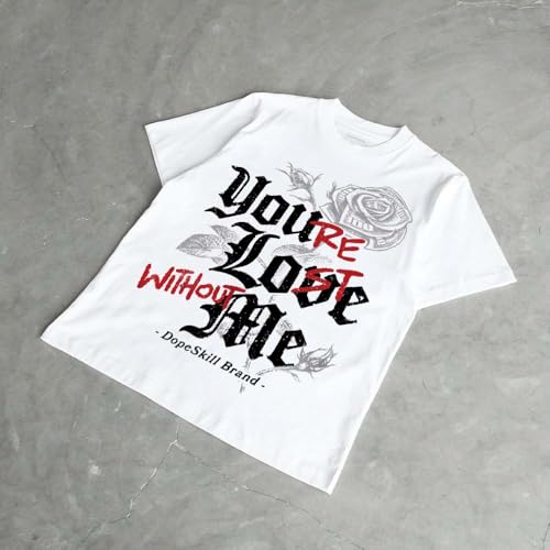 Image of DopeSkill Graphic Tee Streetwear Hip Hop Hypebeast Unisex T-Shirt Sneaker Colour Matching Shirts Inspired Motivation Quotes