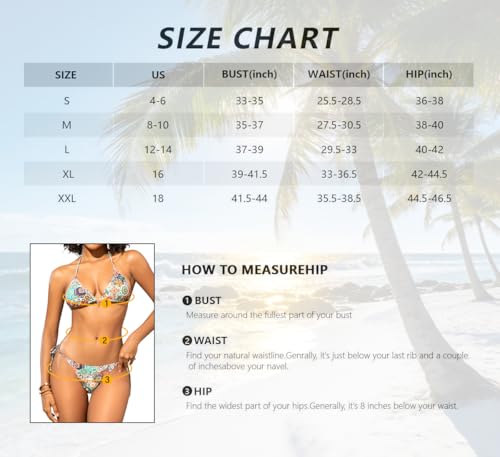 Bikini brésilien triangle 2 pièces noir pour femme avec bas à nouer - 6