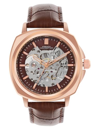 French Connection Analog Brown Dial Mens Watch-FCA07BR (B0CY2PRZ8B) Amazon Price History, Amazon Price Tracker