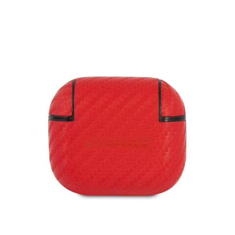 Ferrari FESA3CARE Case for AirPods 3 Red On Track PU Carbon - Image 2