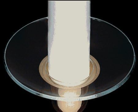 Miniatura 2 de Glass Bobeche Candle Ring Wax Catcher