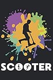e scooter electric scooter  Scooter: Notizbuch für Tretroller, Elektroroller, Rollerfahrer  Geschenkidee als Planer Tagebuch Organizer  6x9 Zoll (ca. DIN A5) 120 Linierte Seiten, Softcover mit Matt.