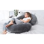 INSEN-Pregnancy-PillowMaternity-Body-Pillow-for-SleepingC-Shaped-Body-Pillow-for-Pregnant-Women