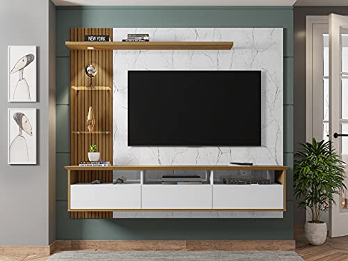 Painel Sala para TV até 60 Polegadas Trend c/LED 3 Portas