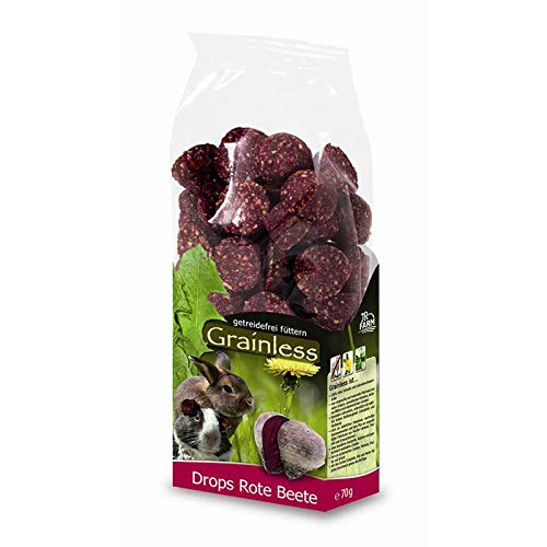 Nourriture pour rongeurs JR Farm Grainless Drops anti-gaspillage en 8 boîtes de 140 g