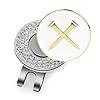 Airclub Golf Ball Markers with Magnetic Hat Clip – Funny Golf Accessories Premium & Funny Golf Gifts for Men Women Golfers