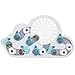 Catstages by Nina Ottosson Rainy Day Puzzle & Play – Interactive Treat Puzzle Feeder for Cats, 19 Hidden Treat Compartments Slow Feeder, Durable & Easy-Clean, 15.4 Inches, Gray
