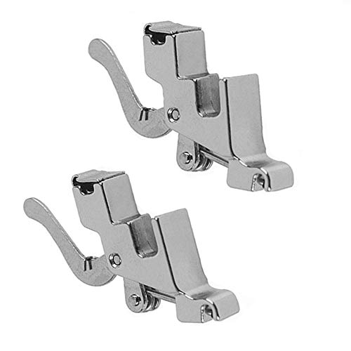Adaptador para prensatelas Snap On 2 piezas para máquinas de coser miniatura 1