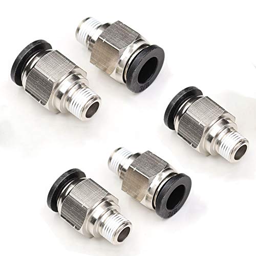 3/8 Push to Connect Fittings,CEKER 1/8 NPT Air Fittings PC 3/8 Inch Od