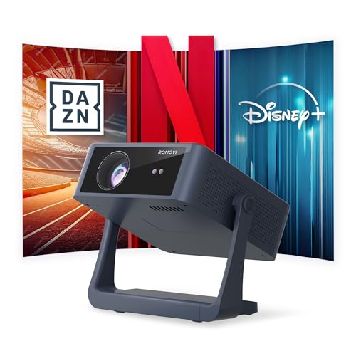 Amazon.co.jp: プロジェクター、正規Netflix対応、 ROMOVI L3 家庭用