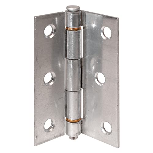 Prime-Line K 5175 Screen Door Hinge, Aluminum, Brass Oilite Bearings (3 Pack)