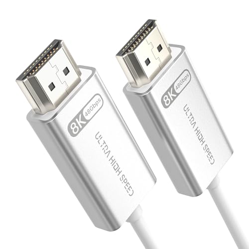 Câble HDMI 2.1 optique 8K 15m idéal pour cinéma maison et gaming PS5 ou Xbox