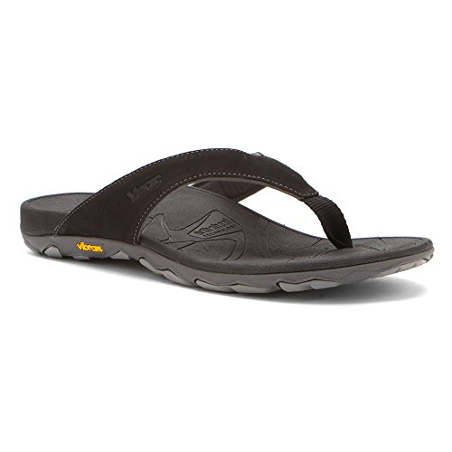 Orthaheel Bryce Orthotic Flip Flops for Men Black/Grey - 10 M US Orthaheel Bryce Orthotic Flip Flops for Men Black/Grey - 10 M US