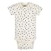 Grow by Gerber Baby Girls 5-Pack Short-Sleeve Onesies Bodysuits, Orange/Yellow/Green/Ivory, 0-3 Months