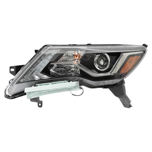 Image of TRQ Driver Side Headlight Assembly Halogen Compatible with 2017-2020 Nissan Pathfinder NI2502252