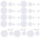 NOLITOY プラスチック製ギアパック おもちゃ修理用部品 約入り 多機能ギアパーツ の 修理 模型製作 ロボット工作用 ランダム ランダムカラー