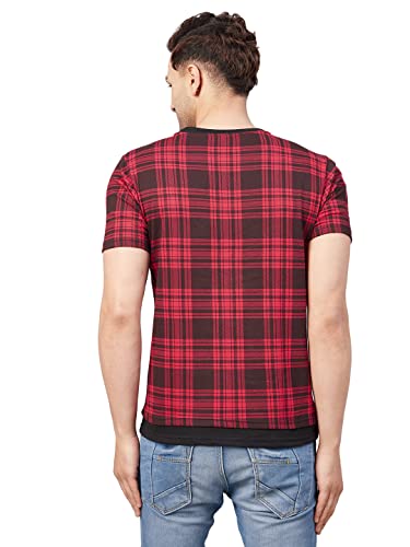 Image of GRITSTONES Men Half Sleev Cotton Blend Summer T-Shirts