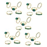 Anillos de diamantes de imitación para dedo de diamantes de imitación para aleación cúbica
