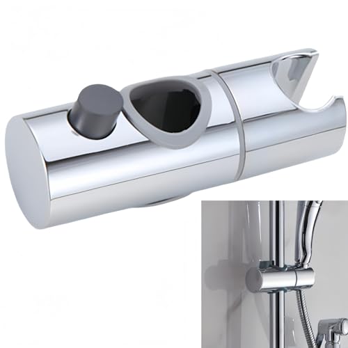 Adjustable Shower Head Holder - Universal Shower Rail Slider