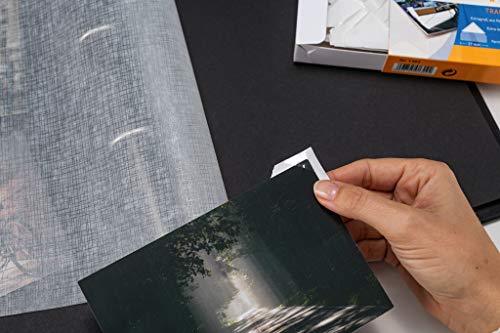 Transparol photo corners, extra large 100 pcs. double strips