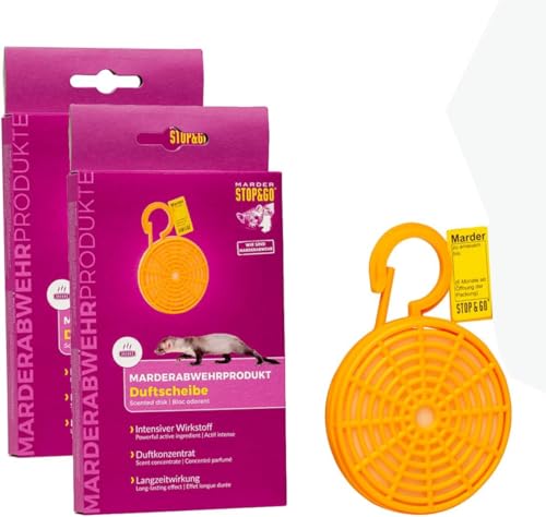 2x STOP&GO Anti Marder Duftscheibe