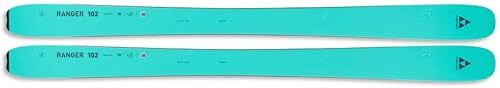 Fischer Women's Ranger 102 Agile Stable Easy-to-Steer Optimally Balanced Alpine Freeride All-Mountain Snow Skis Without Bindings