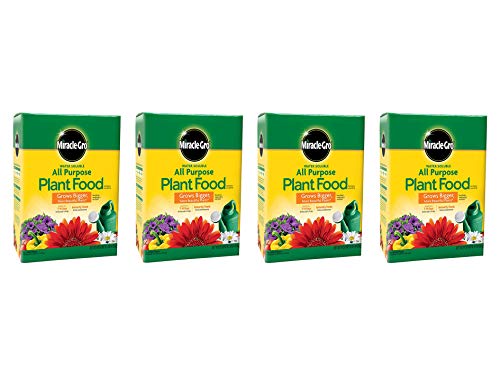 Miracle-Gro Water Soluble All Purpose Plant Food, 10 lbs - Pack 4